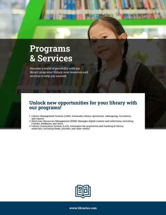 Program Services List Boost Business with Top Programs & Services Designs and Libraries