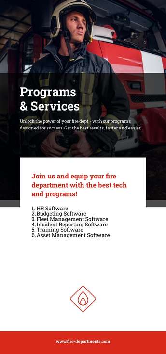 Blazing Designs: Fuel Your Fire Department's Marketing Success!