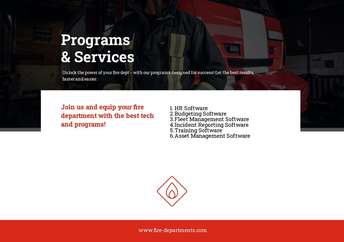 Blazing Designs: Fuel Your Fire Department's Marketing Success!
