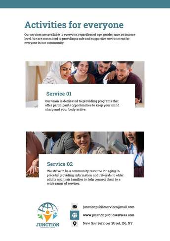 Boost Your Business with Programs & Services Editable Designs