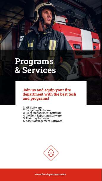 Blazing Designs: Fuel Your Fire Department's Marketing Success!