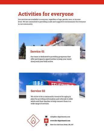 Blazing Designs: Fuel Your Fire Department's Marketing Success!