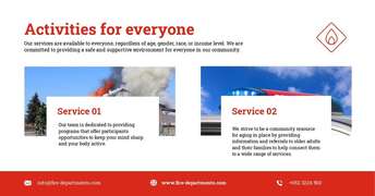 Blazing Designs: Fuel Your Fire Department's Marketing Success!