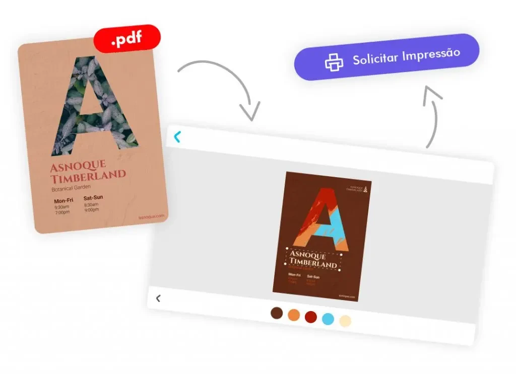 ¿Ya tienes un diseño de volante que te gusta en formato PDF o InDesign?