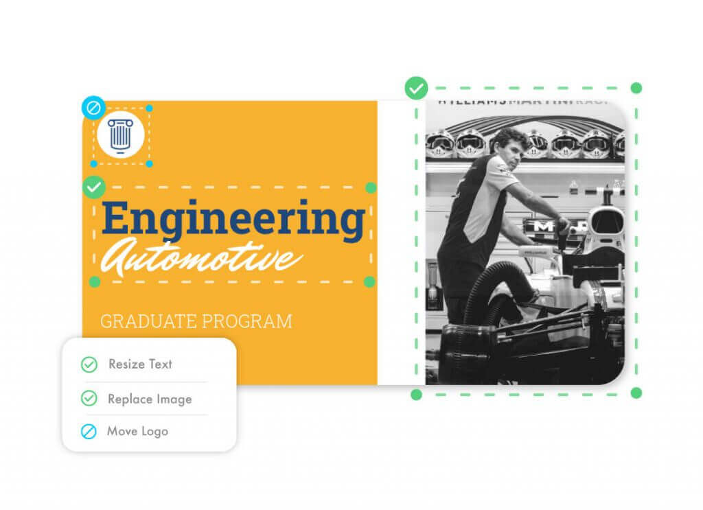 Enforce brand guidelines Enforce brand guidelines