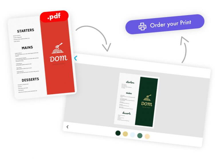 ¿Ya cuentas con el diseño de tu menú? ¿Ya cuentas con el diseño de tu menú?