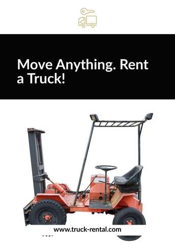 Rev up Your Truck Rental Marketing with Eye-Catching Outdoor Banners