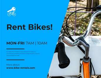 Rev up Your Bike Rentals with Stunning Branded Designs!
