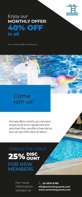 Spring Pool Opening Newsletter Top Newsletter Designs for Your Swimming Pools Business