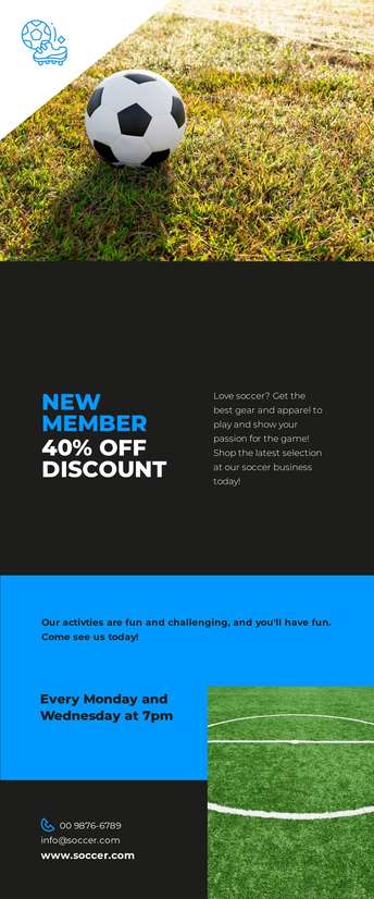 Soccer Newsletter Example Soccer Newsletter: Winning Designs for Powerful Marketing Success!