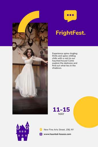 Spooktacular Launch: Your Editable Haunted Houses Business Brand Kit Ready!