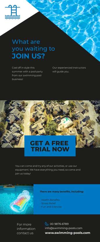 Pool Store Newsletter Top Newsletter Designs for Your Swimming Pools Business
