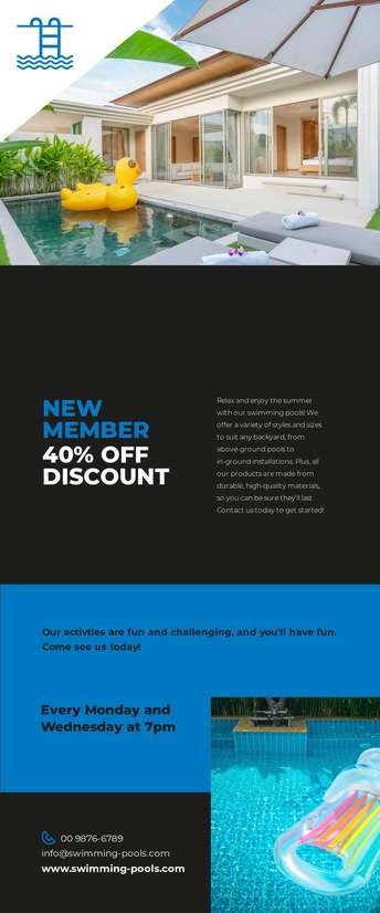 Pool Owner Newsletter Top Newsletter Designs for Your Swimming Pools Business