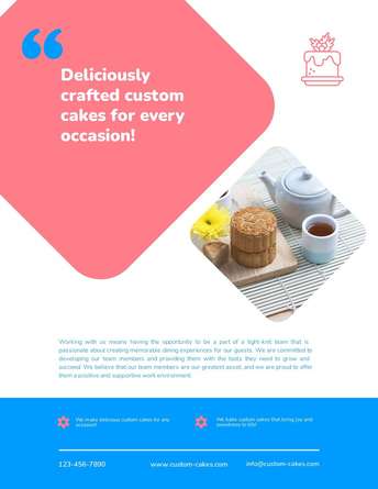 Essential Documents Templates: Perfect for Your Custom Cakes Business!