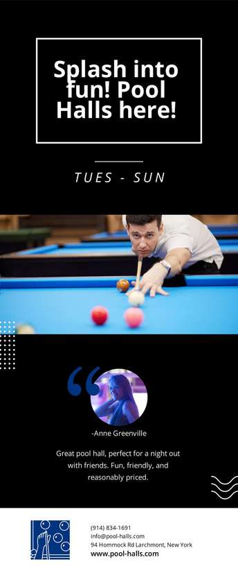 Pool Owner Newsletter Launch Your Pool Halls Business with Instant Editable Newsletters Designs