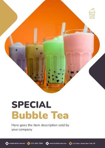 Bubbles & Brands: Boost Your Bubble Tea Biz with Indoor Signage!