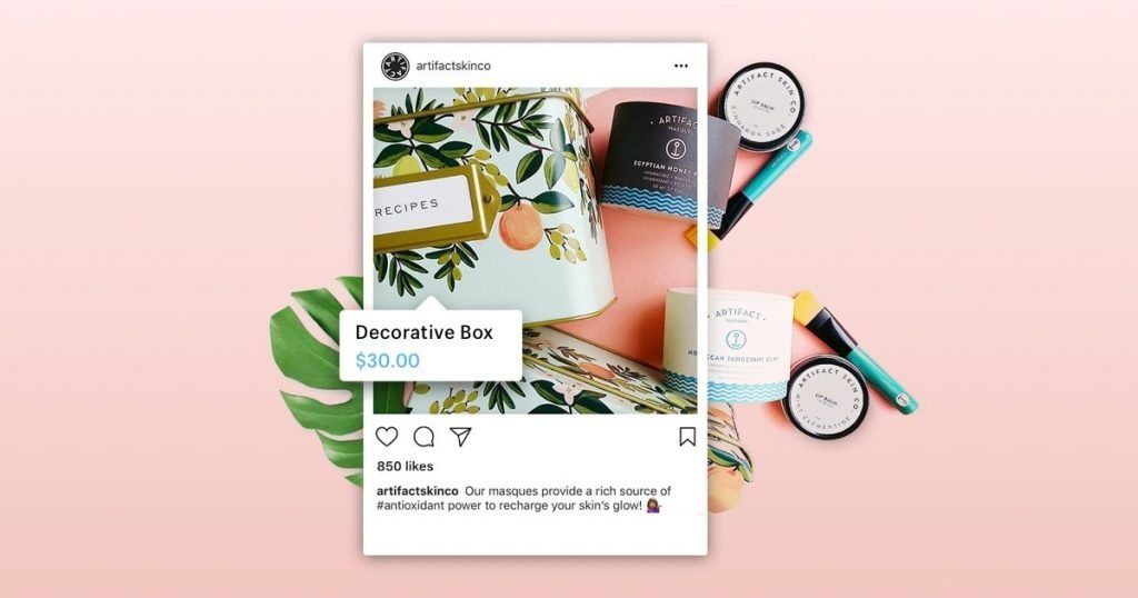 Instagram Shop features