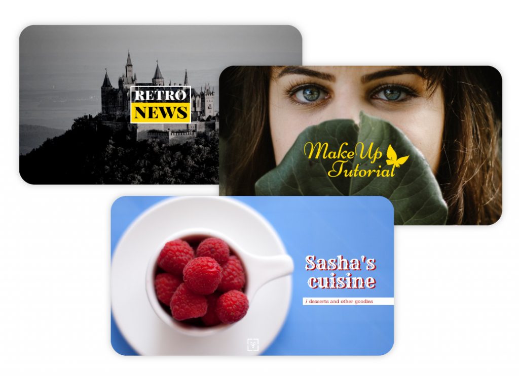 Youtube Cover templates