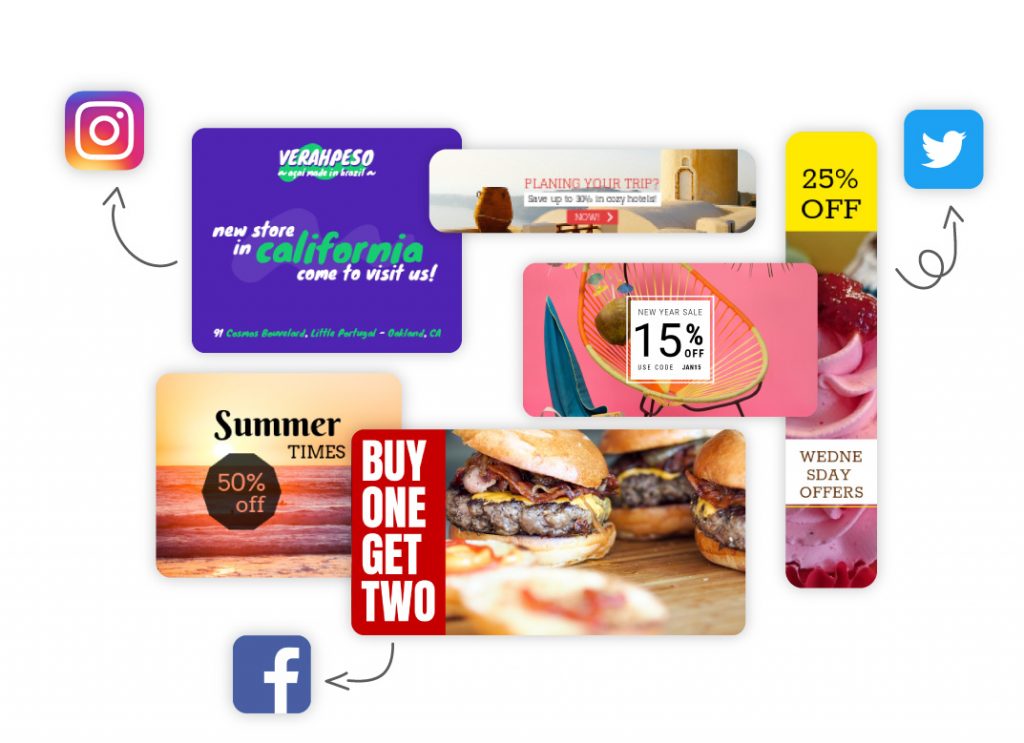 Share Banners on Social Media