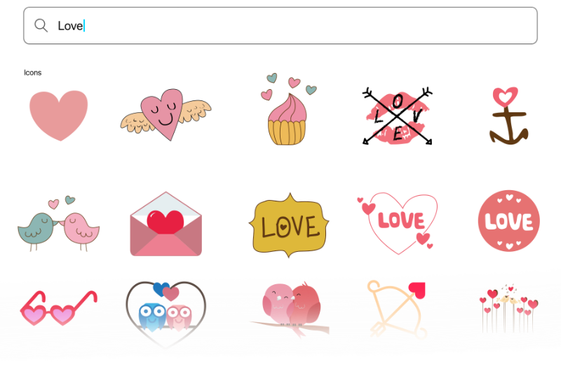Customisable Royalty Free Icons