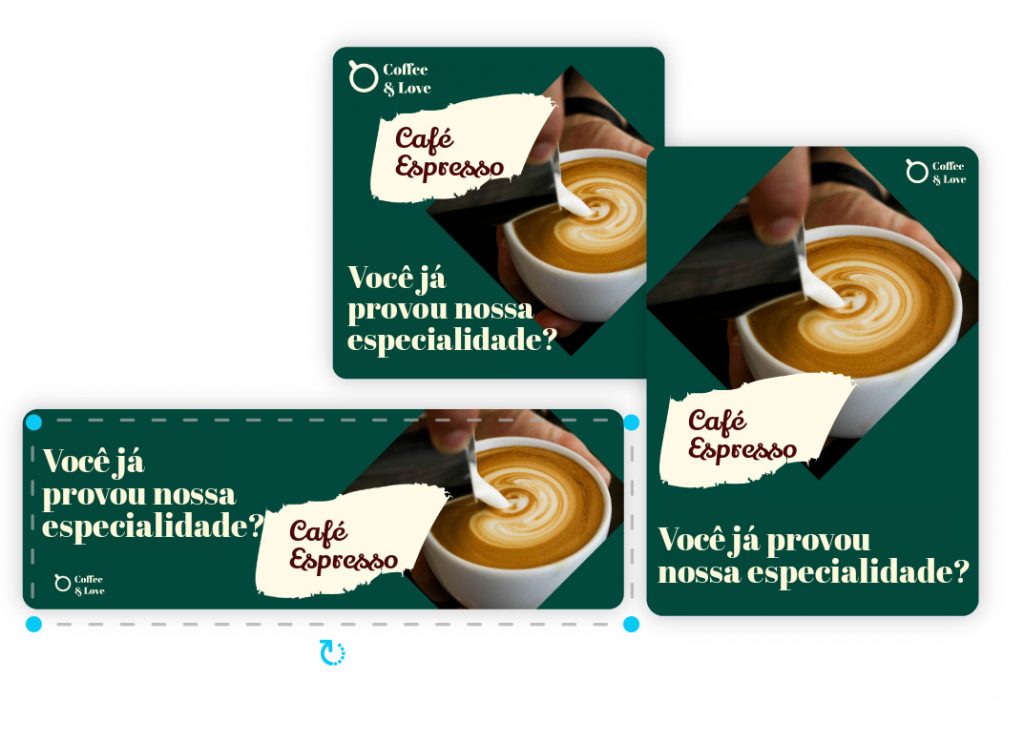 redimensionar seu design online