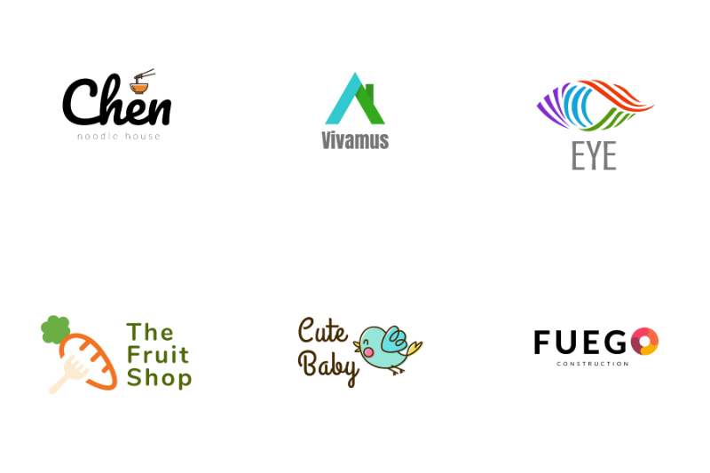 exemplo de logotipos